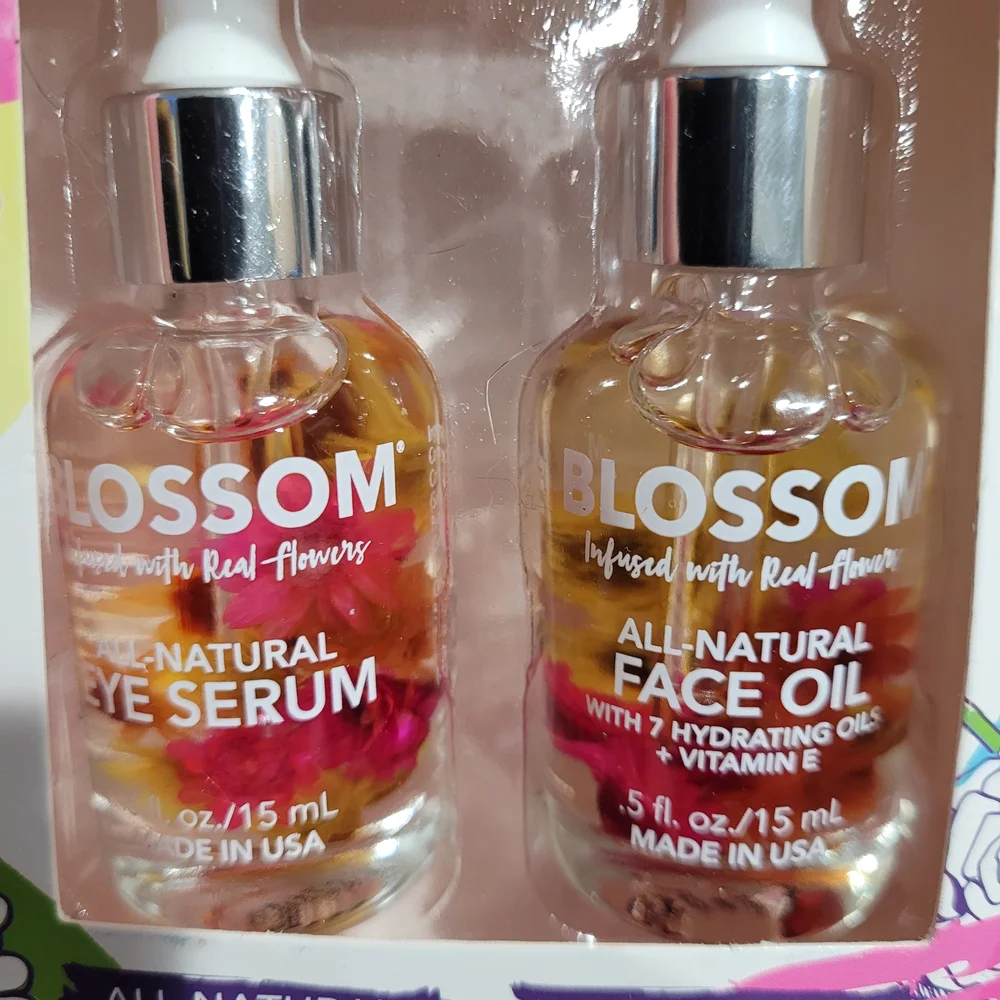 Blossom Eye Serum and Face Oil Set